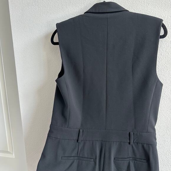 Michael Kors Crepe Double-Breasted Romper Size 6 New - Picture 6 of 6